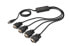 Фото #2 товара DIGITUS USB 2.0 to 4xRS232 Cable
