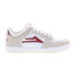 Фото #3 товара Lakai Telford Low Chocolate Mens White Suede Skate Inspired Sneakers Shoes