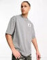 Фото #1 товара Jordan oversized logo t-shirt in grey