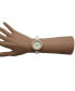 Soft Leather Solid Colors and Rhinestones Women Watch