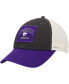 Men's Charcoal Kansas State Wildcats Objection Snapback Hat