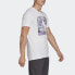 Фото #4 товара adidas 运动型格Logo圆领短袖T恤 男款 白色 / Футболка Adidas LogoT FN1752