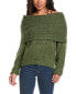 Фото #1 товара Anna Kay Shawl Wool-Blend Sweater Women's