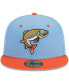 Фото #2 товара Men's Light Blue Altoona Curve Theme Nights Altoona Brookies 59FIFTY Fitted Hat