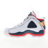 Фото #37 товара Fila Grant Hill 2 Game Break Mens White Leather Athletic Basketball Shoes