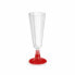 Reusable cava glasses Algon Red 24 Units 150 ml (4 Pieces)