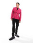 Фото #2 товара ASOS DESIGN slim belted blazer in pink