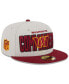 Фото #2 товара Men's Stone, Burgundy Washington Commanders 2023 NFL Draft On Stage 59FIFTY Fitted Hat