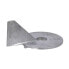 SUPER MARINE Mercury 50-75HP Branch Plate Zinc Anode