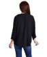 ფოტო #2 პროდუქტის Women's 3/4 Sleeve Crochet Detail Blouse