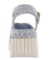 Фото #2 товара Women's Zamara Raffia Wedge Sandals