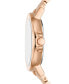 ფოტო #2 პროდუქტის Women's Signatur Sport Lille Three Hand Date Rose Gold-Tone Stainless Steel Watch 34mm