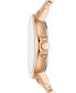 Women's Signatur Sport Lille Three Hand Date Rose Gold-Tone Stainless Steel Watch 34mm