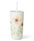 Фото #2 товара Butterfly Meadow Tumbler with Straw