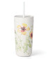 Butterfly Meadow Tumbler with Straw