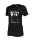 Women's Black Michael Jackson the King of Pop T-Shirt Черный, L - фото #3