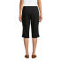 Фото #12 товара Plus Size Sport Knit High Rise Elastic Waist Pull On Capri Pants