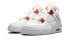 Фото #5 товара Кроссовки Nike Air Jordan 4 Retro Metallic Orange (Белый)
