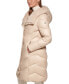 Фото #3 товара Women's Faux-Fur-Lined Hooded Down Puffer Coat