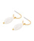 ფოტო #2 პროდუქტის "14k Gold" Olive Biwa Pearl Earrings