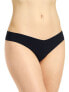 commando 259717 Women's Topaz Thong Underwear Black Size S/M