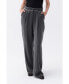 ფოტო #1 პროდუქტის Women's Pleated Palazzo Pants