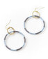 Фото #1 товара Серьги Matr Boomie kaia Double Hoop - Blue