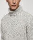 Фото #8 товара Men's Wool Turtleneck Sweater