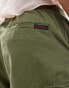 Gramicci cotton twill long line cargo short in khaki