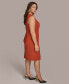 ფოტო #4 პროდუქტის Plus Size Sleeveless Sheath Dress