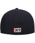 Men's Navy Portland Sea Dogs Authentic Collection Team Home 59FIFTY Fitted Hat Синий, 7 1/8 - фото #5