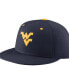 Men's Navy West Virginia Mountaineers Aero True Baseball Performance Fitted Hat