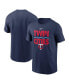 Фото #1 товара Men's Navy Minnesota Twins Twin Cities Local Team T-shirt