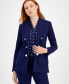 ფოტო #4 პროდუქტის Women's Faux Double-Breasted Jacket