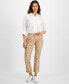 Women's Floral-Print Ditsy Hampton Chino Rolled-Cuff Pants