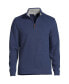 Фото #1 товара Men's Bedford Rib Quarter Zip Sweater