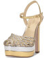 Фото #1 товара Inaia Woven Platform Dress Sandals