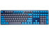 Ducky One 3 Daybreak RGB - Full-size (100%) - USB - Mechanical - RGB LED - Black - Blue - Green