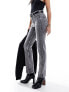& Other Stories stretch slim leg jeans in Grey Shimmer wash