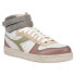 Фото #2 товара Diadora Magic Basket Mid Icona Lace Up Sneaker Womens White Sneakers Casual Shoe