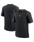 Фото #1 товара Men's Black New Orleans Saints Sideline Player UV Performance T-shirt
