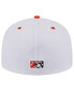 Фото #2 товара Men's White Salt Lake Bees Theme Nights Occidental 59FIFTY Fitted Hat