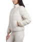 ფოტო #6 პროდუქტის Women's Reversible Shine Down Puffer Coat, Created for Macy's