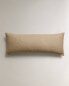 Linen cushion cover