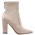 Фото #1 товара Dolce Vita Elana Zippered Booties Womens Pink Dress Boots VELANA0-ROS