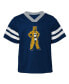 Фото #3 товара Toddler Boys and Girls Navy Penn State Nittany Lions Two-Piece Red Zone Jersey and Pants Set
