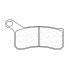 CL BRAKES 1204ATV1 Sintered Brake Pads - фото #2