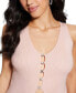 ფოტო #3 პროდუქტის Women's Alphabet Charm Meghen Ribbed Sweater