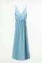Фото #4 товара Платье в бельевом стиле из сатина ZARA