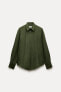 Zw collection 100% silk shirt with asymmetric hem
